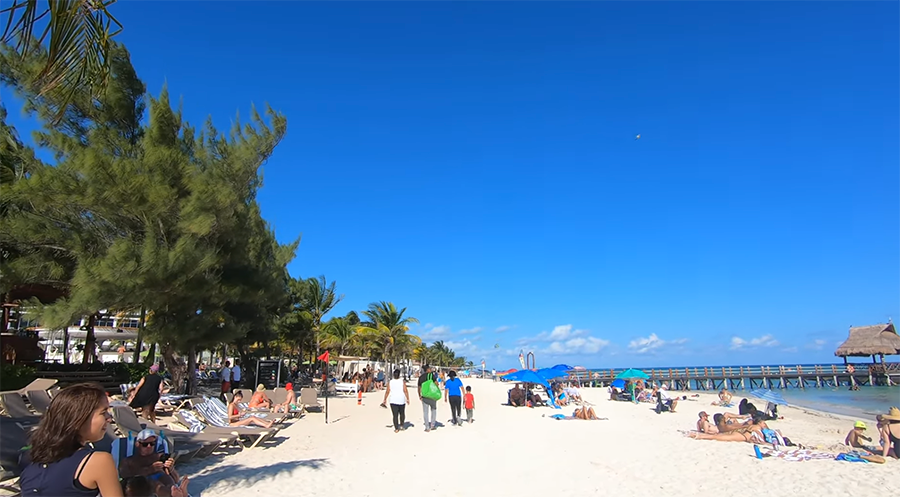 Xcalacoco Beach, Playa del Carmen, Riviera Maya, Mexico