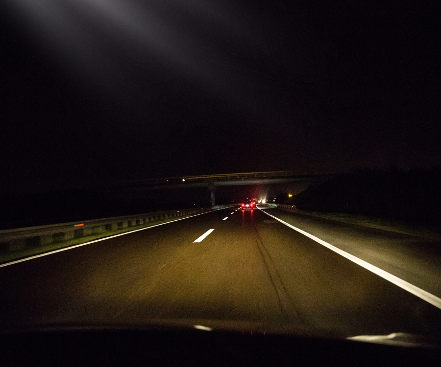 Driving at Night in Mexico